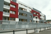 Administrativn budova a bytov dm na ulici Sochorova v Brn